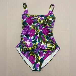NWT Gap Maternity Floral and Botancial Print Women’s Swimwear Size Large